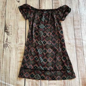 Off the shoulder dress